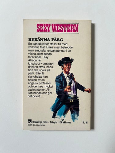 Sexy Western 94: Bekänna färg, Clay Allison