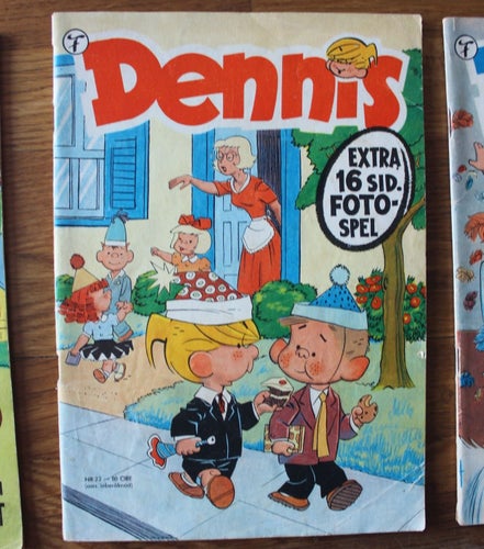 DENNIS 1961 nr 22 fotospel finns med