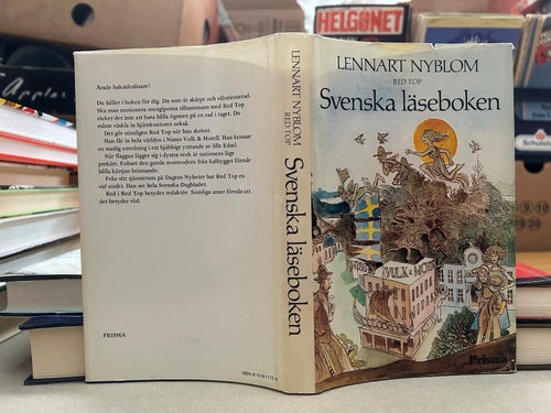 Svenska läseboken - Lennart Nyblom, bok, Very Fine plus