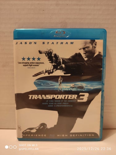 [Läs Info] Transporter 3 *Jason Statham* - Blu-Ray