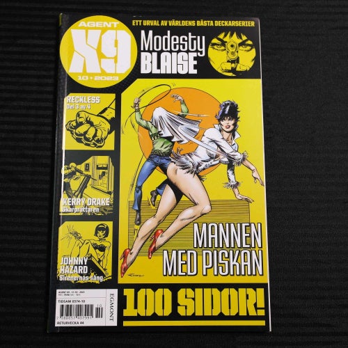 Agent X9 - 2023 - NR 10 - Modesty Blaise : Mannen med piskan