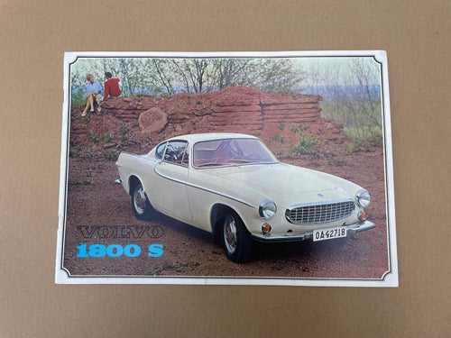 VOLVO Försäljningsbroschyr P1800 1965
