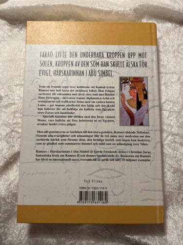 Ramses - Härskarinnan I Abu Simbel av Christian Jacq