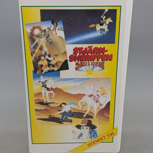 Stjärnsheriffen Saber Rider - Svenskt tal - VHS