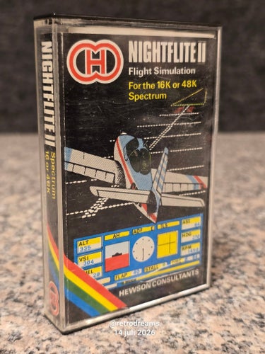 Nightflite II Flight Simulation | Hewson | Sinclair ZX Spectrum