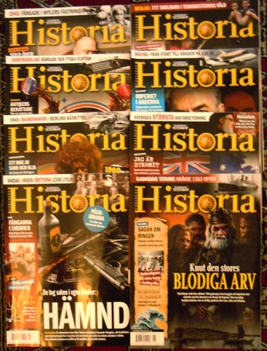 VÄRLDENS HISTORIA 8 nummer från 2025 ( 1 t.om. 8 )
