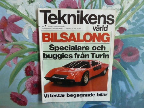 TEKNIKENS VÄRLD, NR1, 1973,