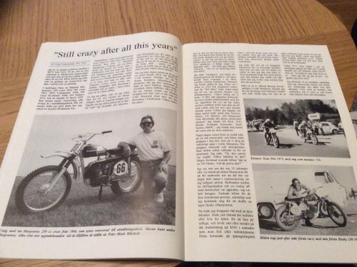 MC Veteranen Nr 5 1996 Husqvarna!Cross,Anderstorp GP,Panther Owners club