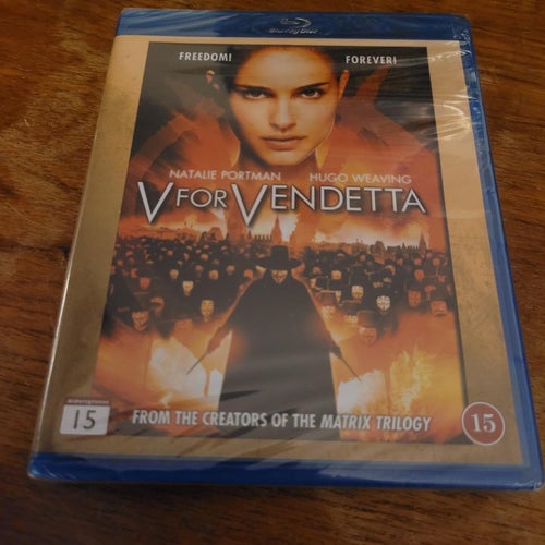 V för vendetta - blu-ray