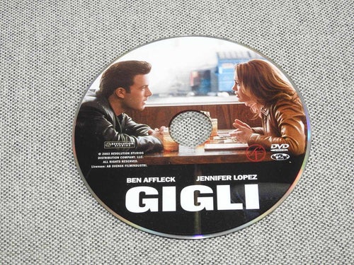 Gigli DVD (disc only) Ben Affleck Jennifer Lopez 2003 Actionkomedi
