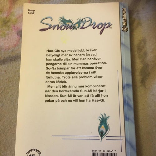 Snow drop vol 2 - svenska manga anime manhwa snowdrop