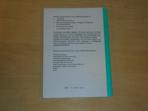 ARKEOLOGI - Arkeographica 1 - Kristina Ambrosiani