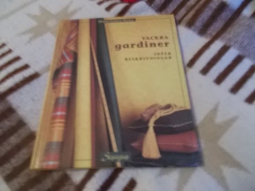 INBUNDEN BOK MARIE- FRANICE HOUSE VACKRA GARDINER IDEER BESKRIVNINGAR