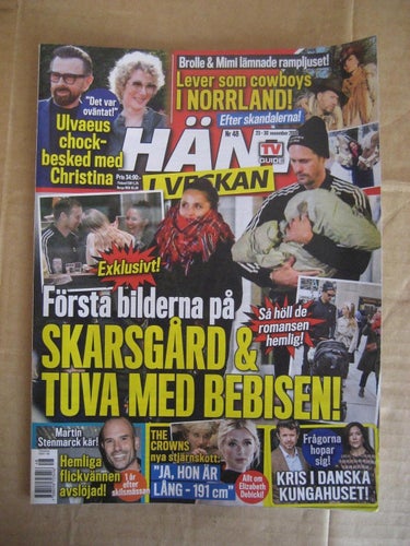 Hänt i Veckan Nr:48-2022 (Kungafamiljen, Alex Skarsgård, Börje Salming, Sven-Be