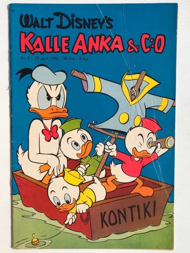 Kalle Anka - 1956:5. FN-VF