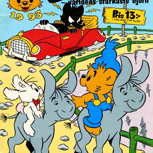 Bamse – världens starkaste björn Serietidning 1993 nr 10 (Oläst arkivex)