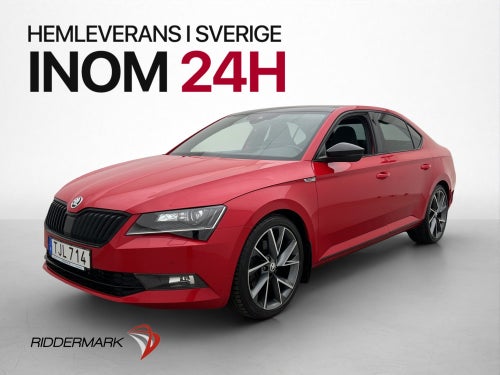 Skoda Superb 190hk 4x4 Sport Taklucka Canton Värm Drag