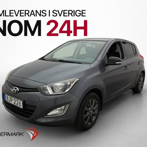 Hyundai i20 1.2 84hk Select Farthållare 0,49l/mil Nyservad