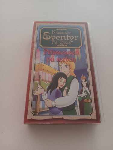 Prinsessen på ærten VHS