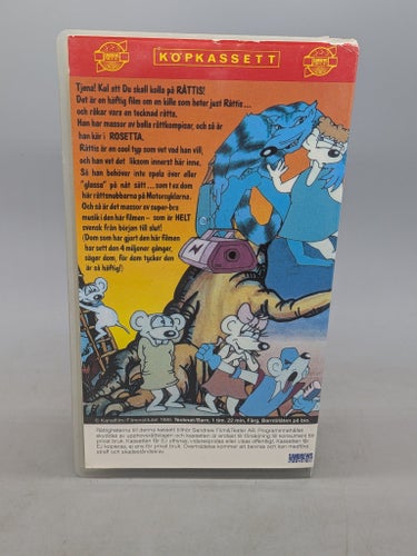 Råttis - Svenskt tal - VHS