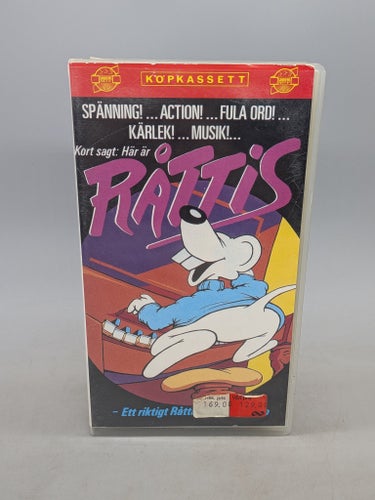 Råttis - Svenskt tal - VHS