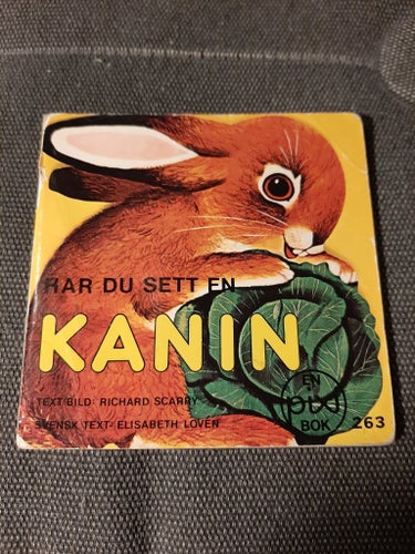Pixibok. Har du sett en Kanin