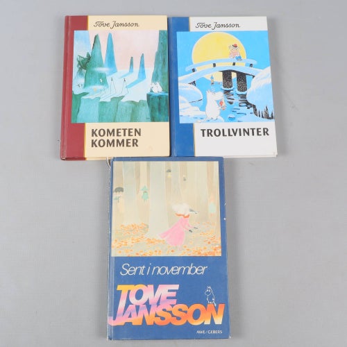 Bokpaket Tove Jansson Mumin "Trollvinter" m.fl.