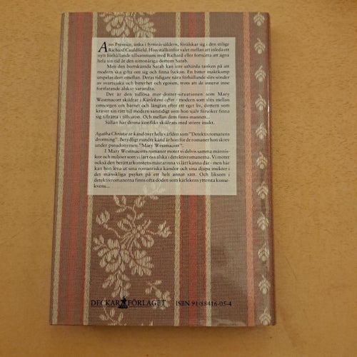 P: Kärlekens Offer av Agatha Christie (Mary Westmacott)