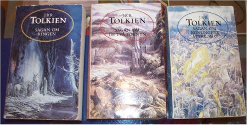 J. R. R. Tolkien, Sagan om Ringen, Alla tre böckerna om Härskarringen