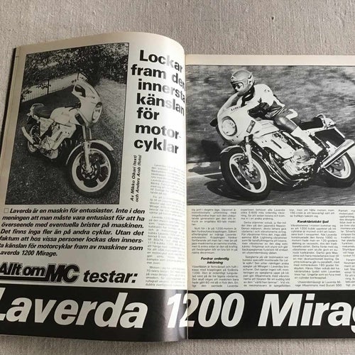 ALLT OM MC NR 9 1980 LAVERDA,ÖHLINS RACING,BIMOTA,SALANDER SMK GÄVLE