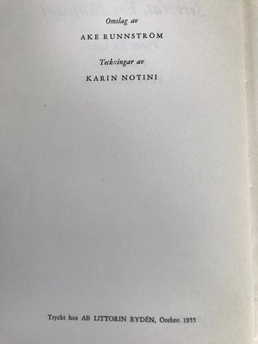 SERVERAT, ERS MAJESTÄT! Pjäser för barnteater samlade av Elsa Olenius 1955