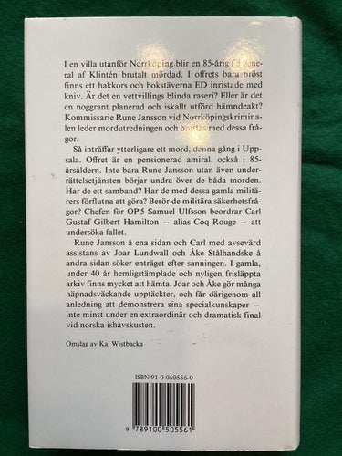 Jan Guillou: Den Hedersvärde Mördaren (1a upplaga)
