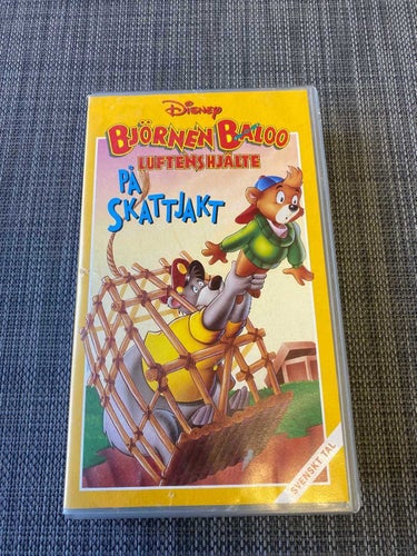 Walt Disney - Björnen Baloo Luftens hjälte - På skattjakt - VHS