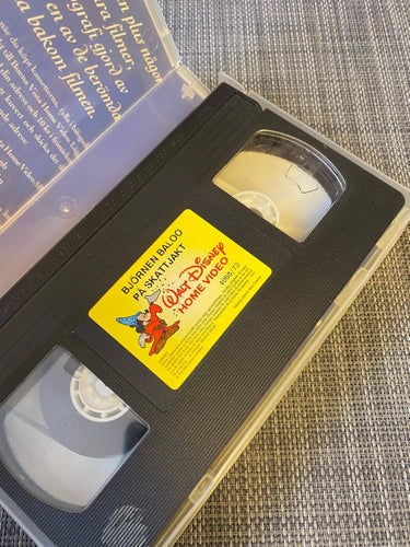 Walt Disney - Björnen Baloo Luftens hjälte - På skattjakt - VHS