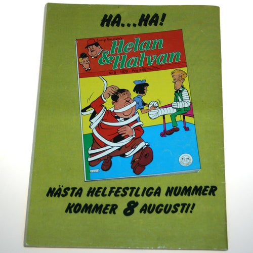 Helan & Halvan - 1979 - NR 7 - Sommarnummer