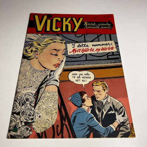 Vicky nr 6 1960, samlarex! FN-