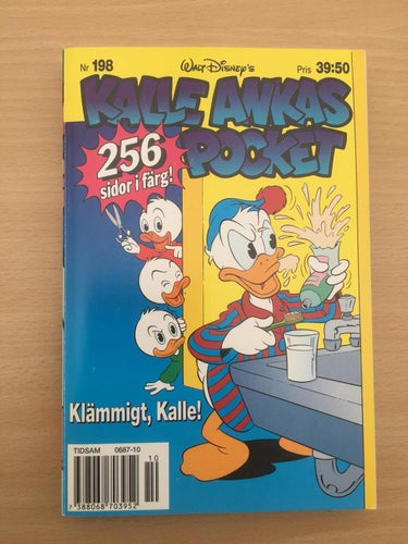 KALLE ANKAS POCKET - Nr 198 - Klämmigt, Kalle!