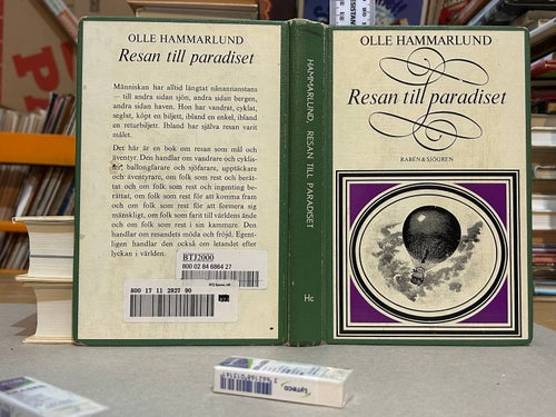 Resan till paradiset av Olle Hammarlund. bok, Good plus, BM