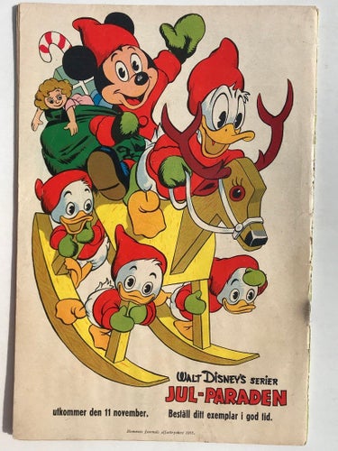 Kalle Anka - 1955:11. G-VG