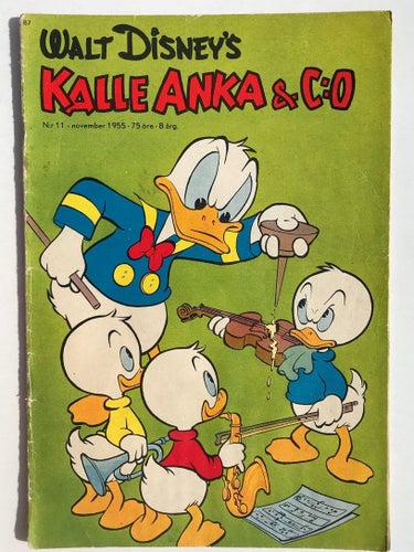 Kalle Anka - 1955:11. G-VG