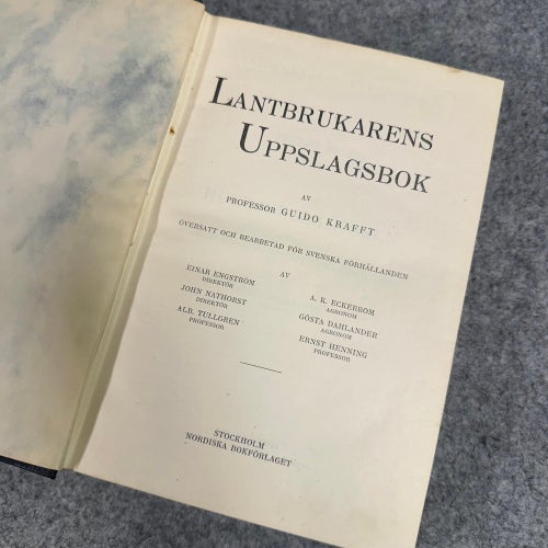 Lantbrukarens uppslagsbok del 2 - Husdjursskötsel Lantbruksekonomi