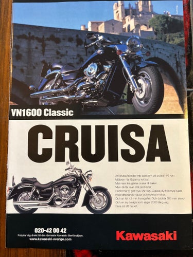 Kawasaki VN1600 Classic 2003 annons