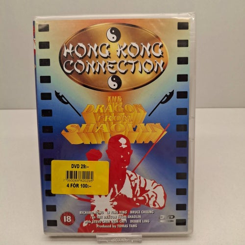 The Dragon from Shaolin - DVD-Film, Ingen Svensk text, Inplastad