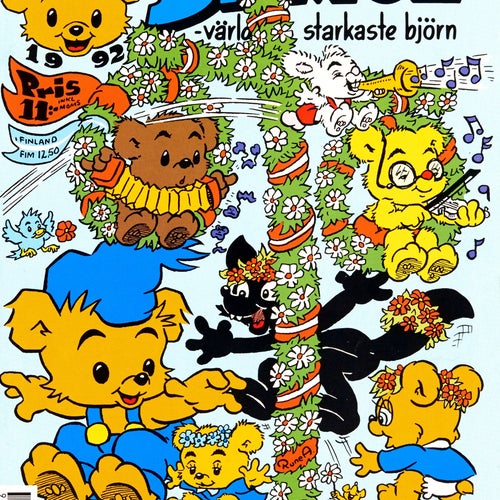 Bamse – världens starkaste björn Serietidning 1992 nr 6 (Oläst arkivex)