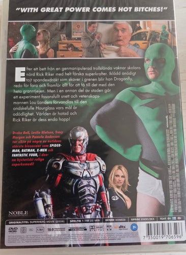 Superhero Movie (2008) - Leslie Nielsen - Inplastad DVD