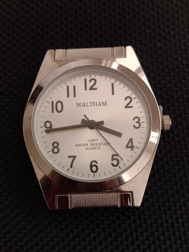 Waltham , Quartz,herrklocka,quartz, 100 ft WR