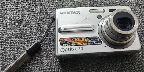 Pentax Optio L20 digitalkamera testat funkar som det ska