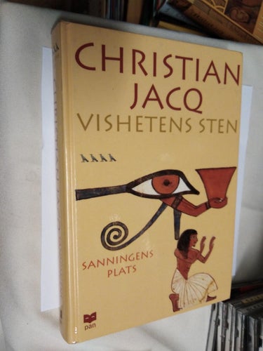 Vishetens Sten Sanningens Plats av Christian Jacq, bok. Very Good. BM