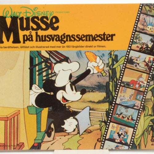 Musse på husvagnssemester