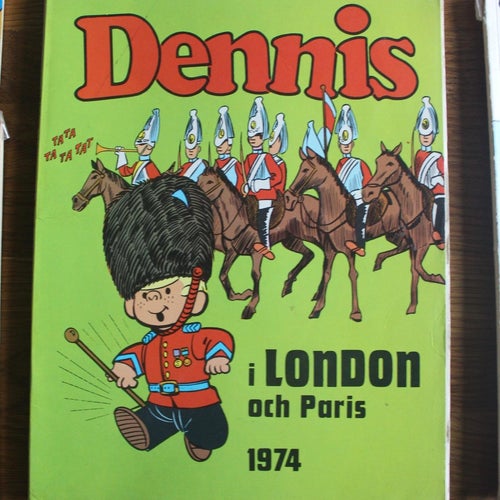 Dennis ALBUM 1974 i London och Paris